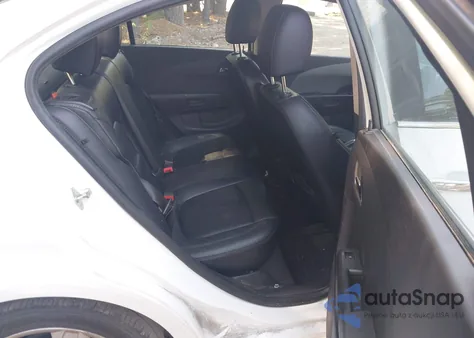 2012 Chevrolet Sonic 2Lz из США, поврежденный, VIN 1G1JE5SH0C4169270